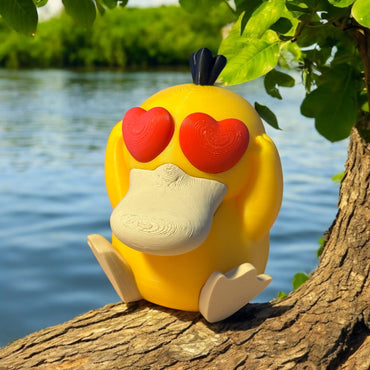 Love Psyduck figure, perfect Pokémon gift for Valentine's Day!