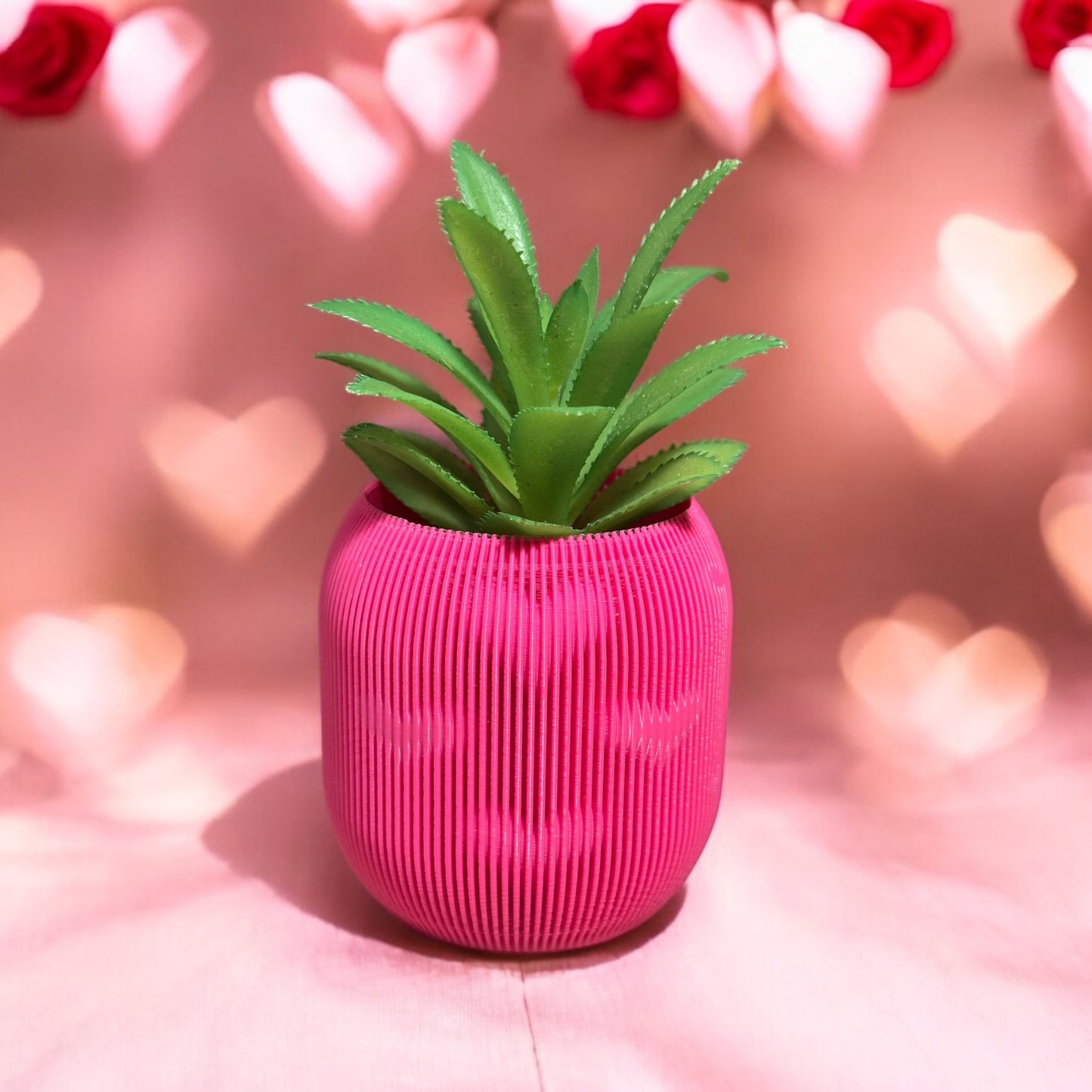 "I Love You" Flower Pot