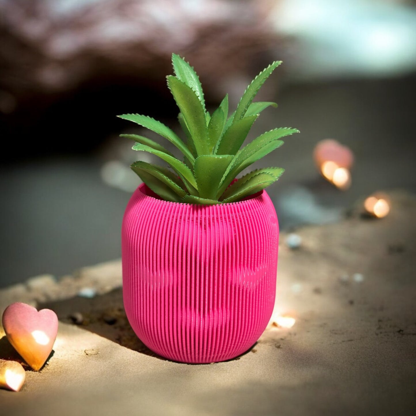 "I Love You" Flower Pot