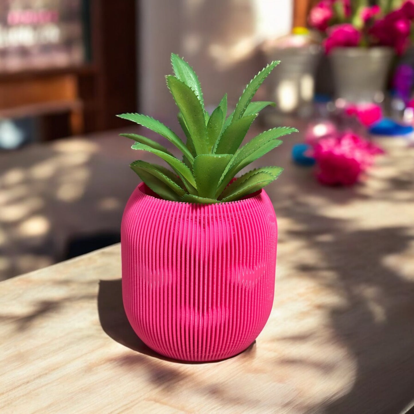 "I Love You" Flower Pot