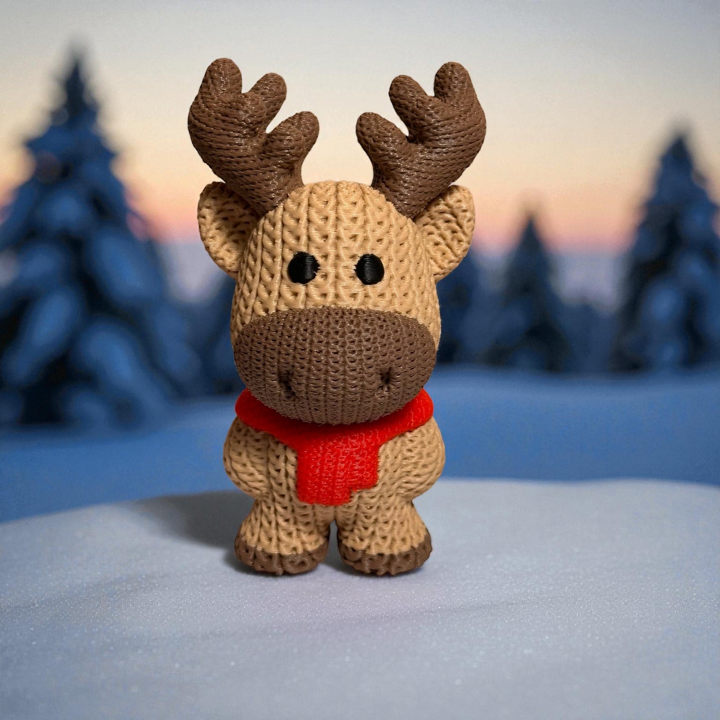 Renne de Noël – Décoration artisanale de Noël