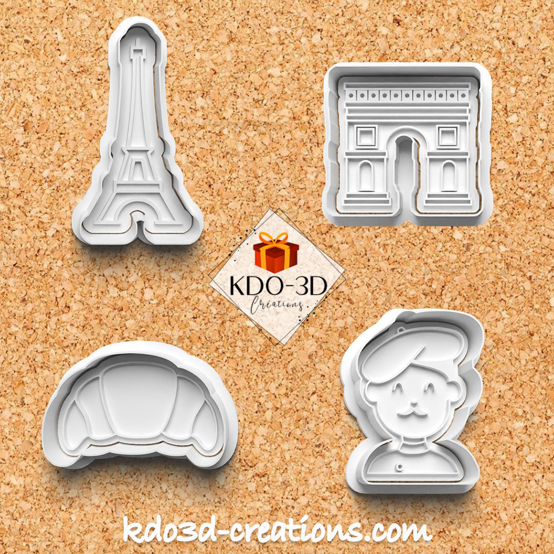 City of Paris cookie cutters