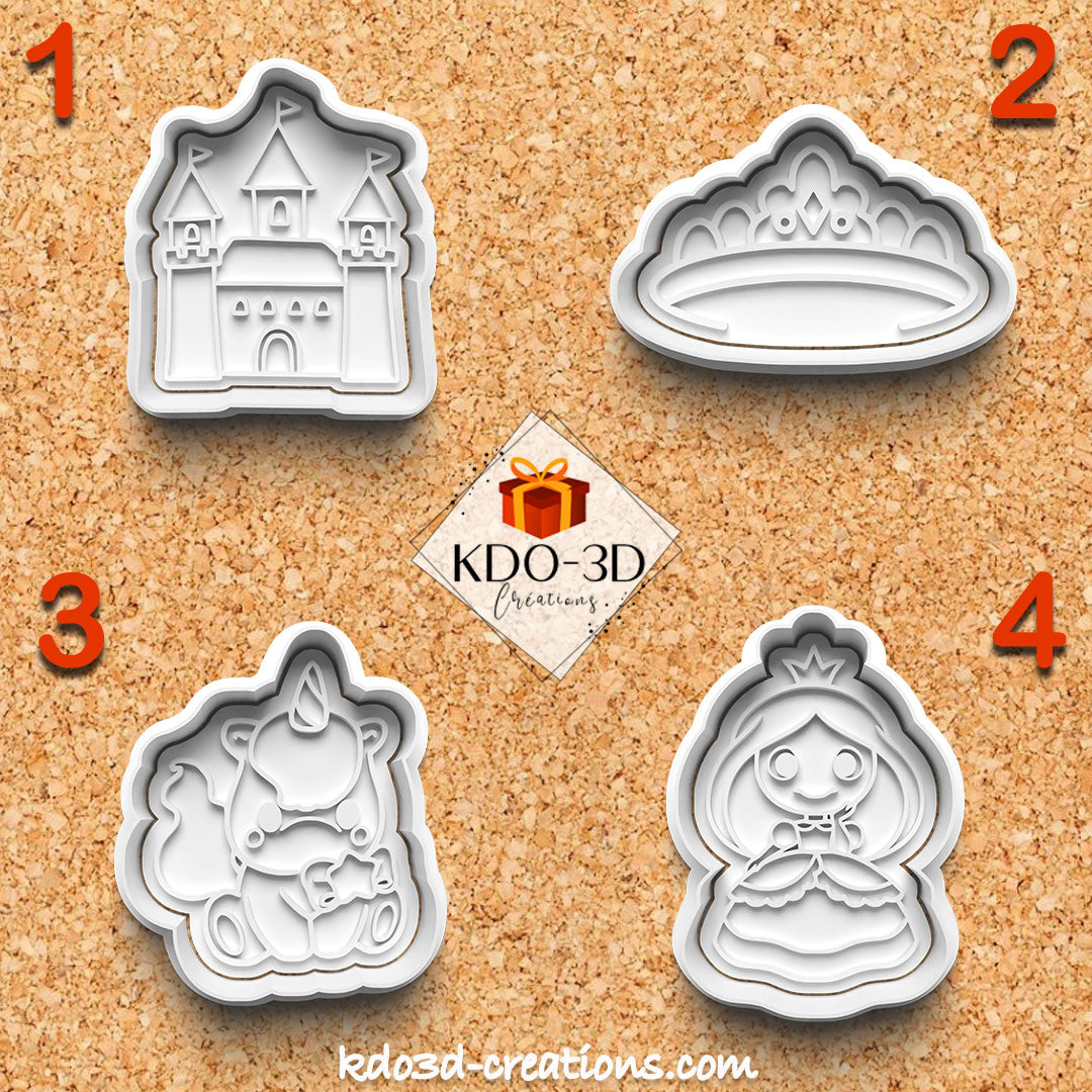 Princess Cookie Cutters