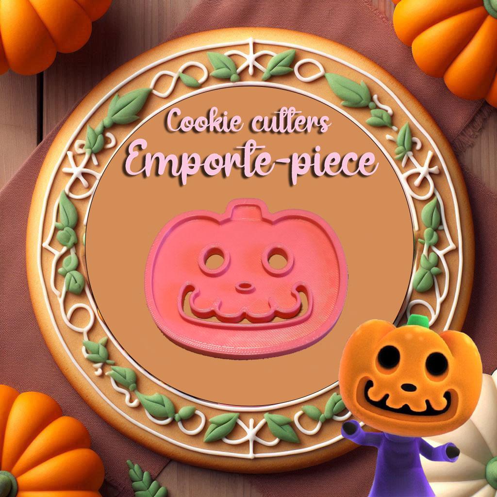 emporte-pièce animal crossing,emporte-pièce citrouille animal crossing,emporte-pièce jacqu'o animal crossing