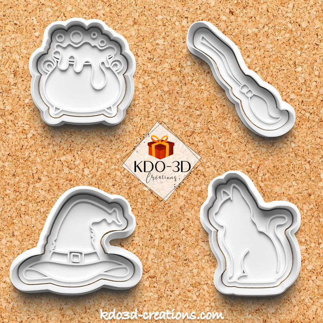 Halloween Witches Cookie Cutters