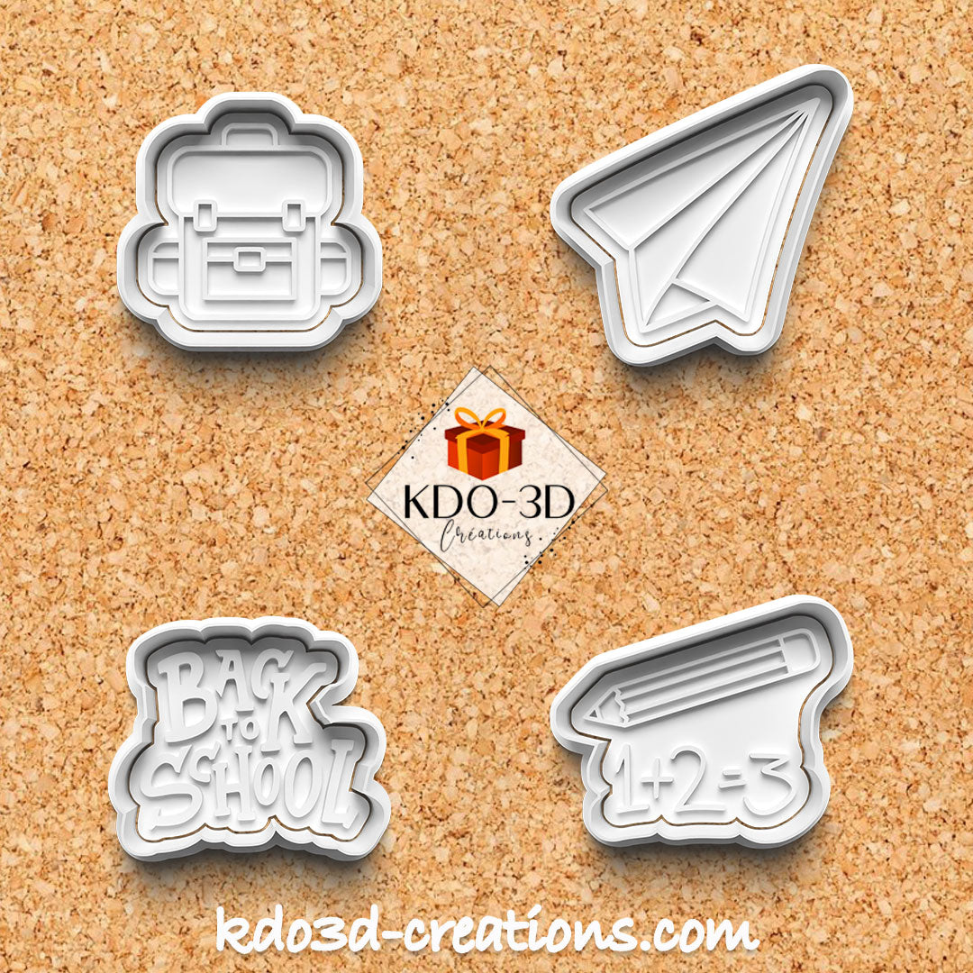 Back to School Cookie Cutters