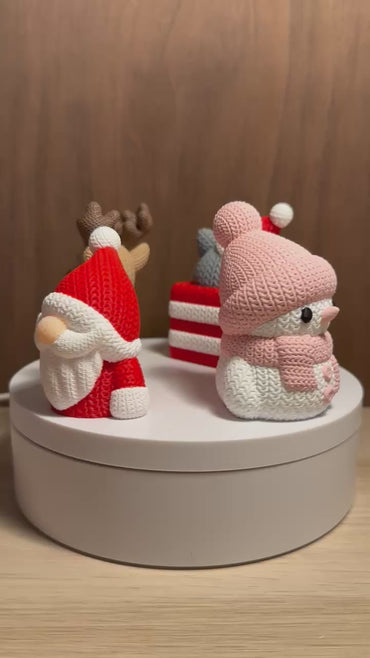 🎅 Santa Claus Stuck in the Chimney Figurine – Christmas Decoration