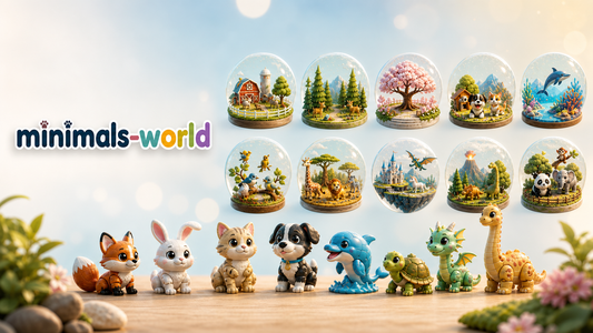 Mini figurines 3D articulées : Découvrez Minimals-World