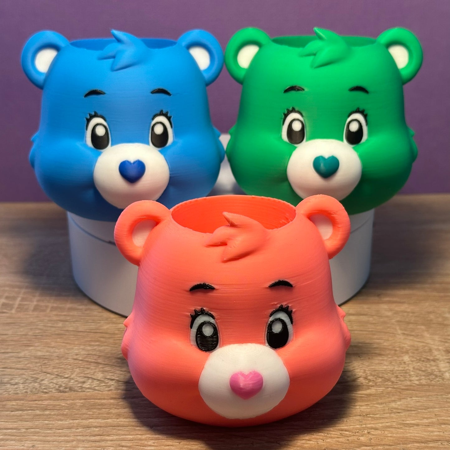 Care Bears Inspired Flower Pots