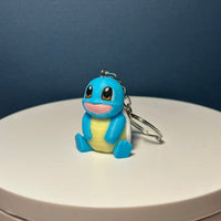 Porte-clés 3D Carapuce Pokémon, Pokémon Squirtle Keychain