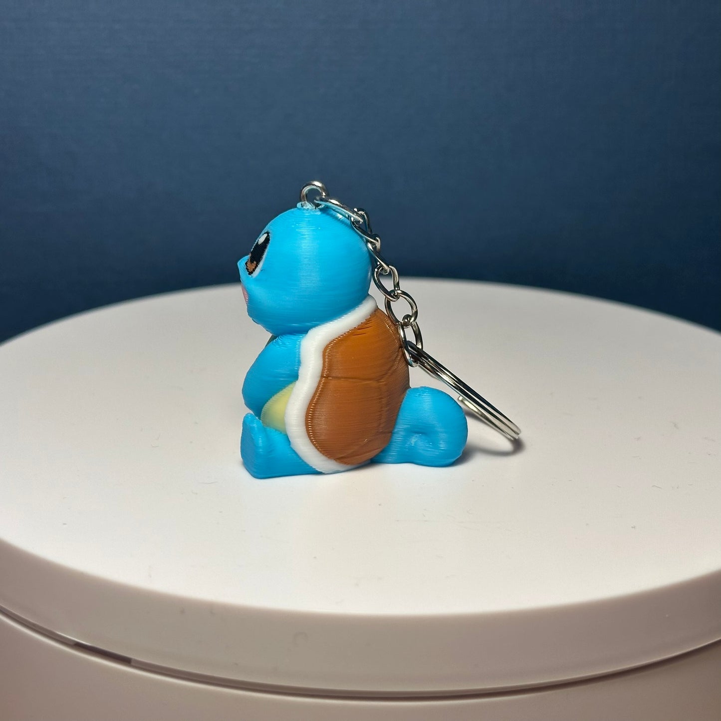 Porte-clés 3D Carapuce Pokémon, Pokémon Squirtle Keychain