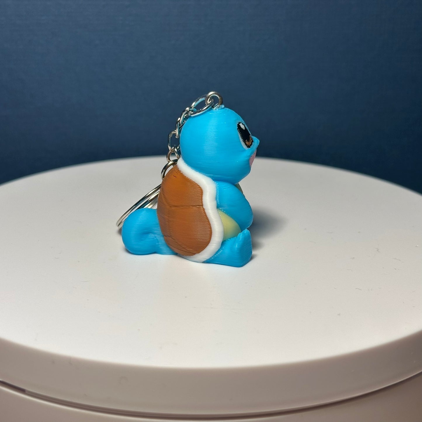 Porte-clés 3D Carapuce Pokémon, Pokémon Squirtle Keychain