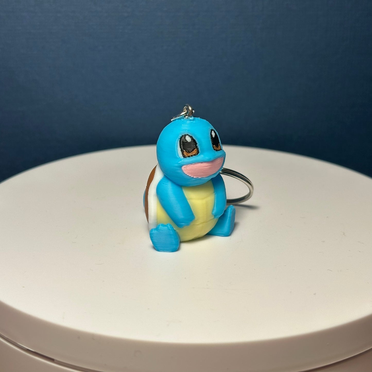 Porte-clés 3D Carapuce Pokémon, Pokémon Squirtle Keychain