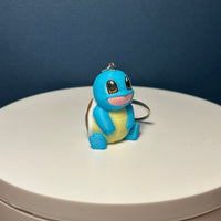 Porte-clés 3D Carapuce Pokémon, Pokémon Squirtle Keychain