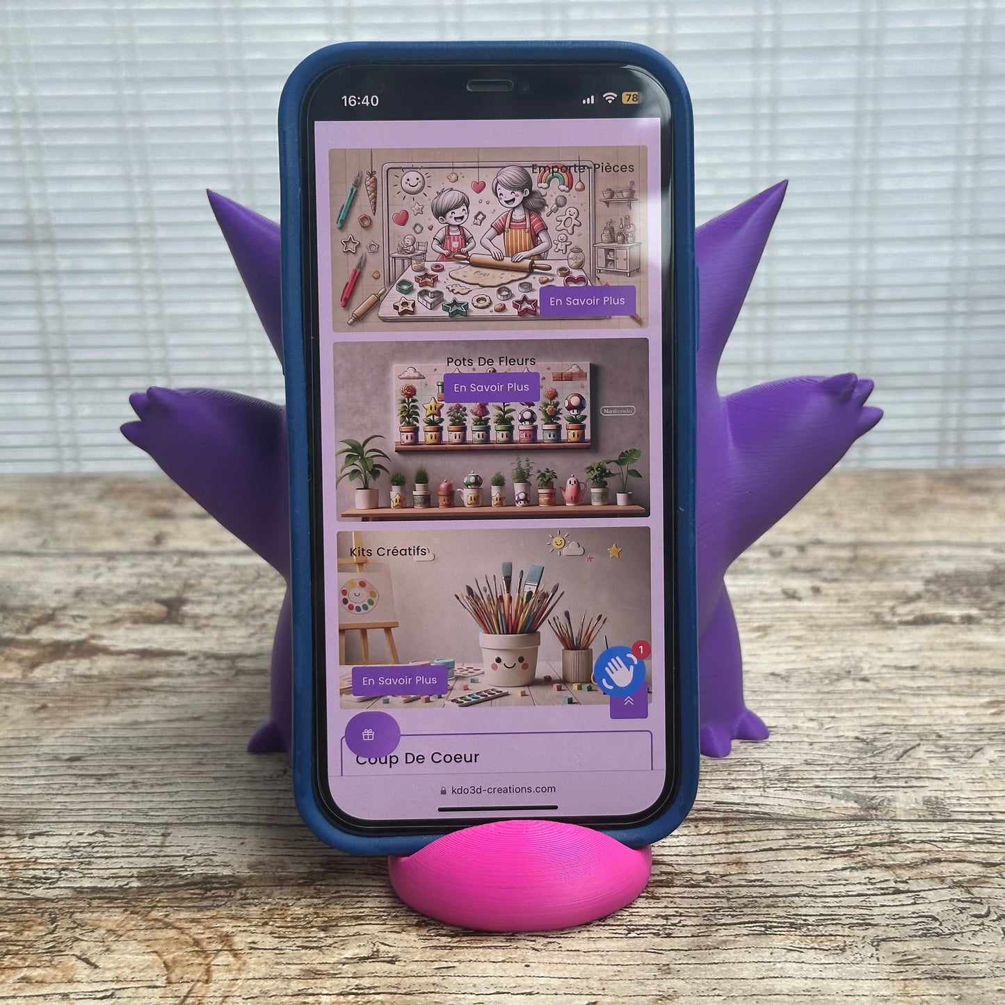 Porte téléphone Ectoplasma Pokémon Gengar