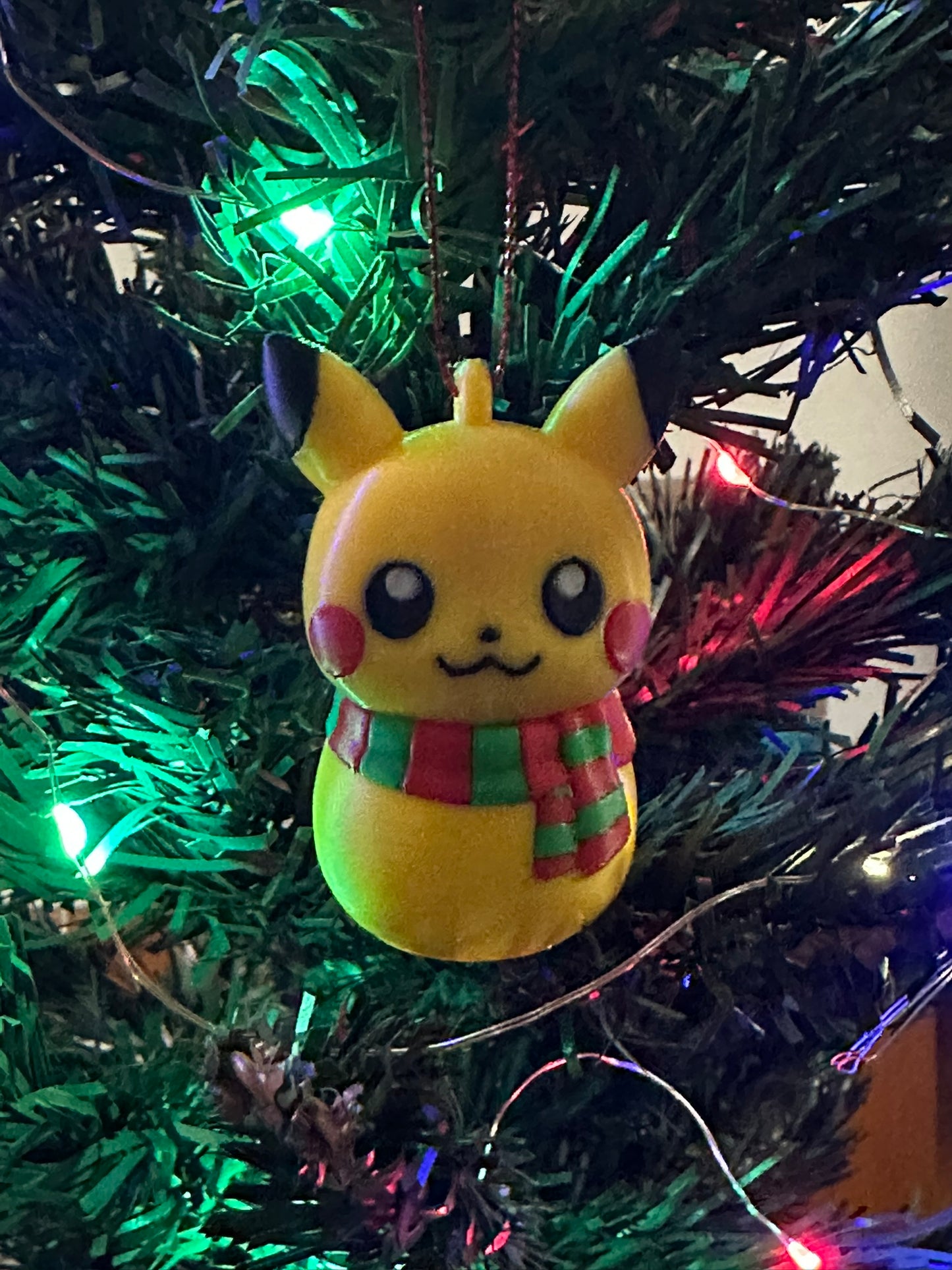 Pokemon Snorlax, Pikachu and Oshawott Christmas Balls