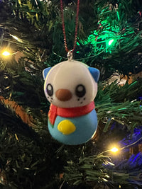 Pokemon Snorlax, Pikachu and Oshawott Christmas Balls