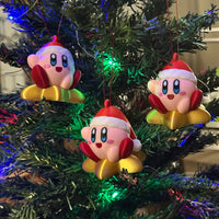 Boule de Noël Kirby sur son étoile