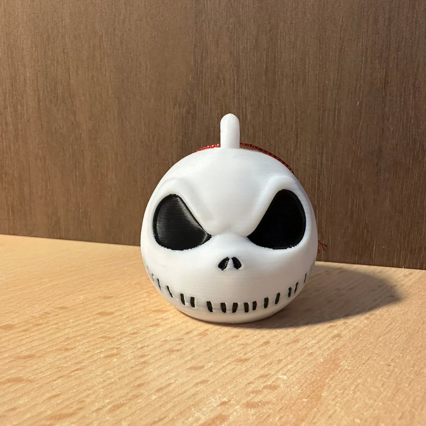 Jack Skellington Inspired Christmas Baubles