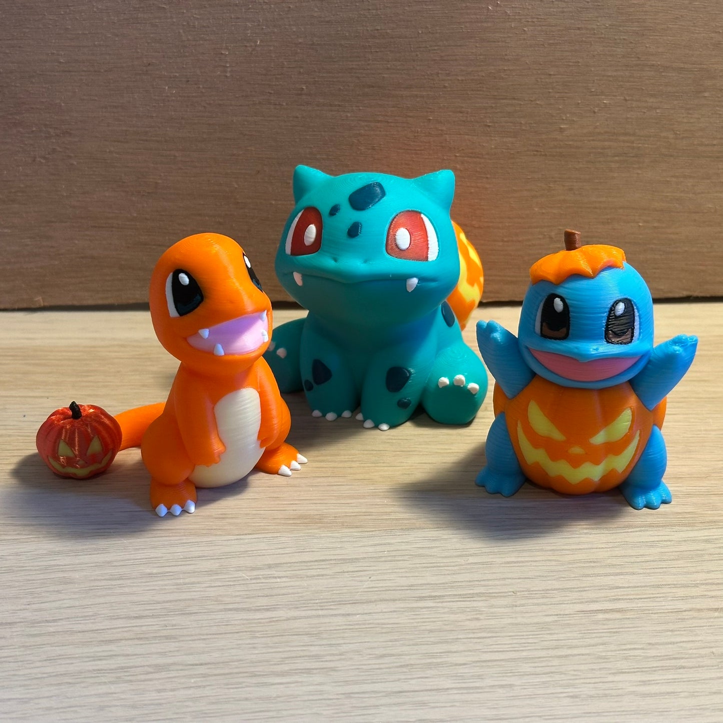 Figurine Starter Pokemon Bulbizarre Salamèche et Carapuce