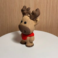 Renne de Noël – Décoration artisanale de Noël