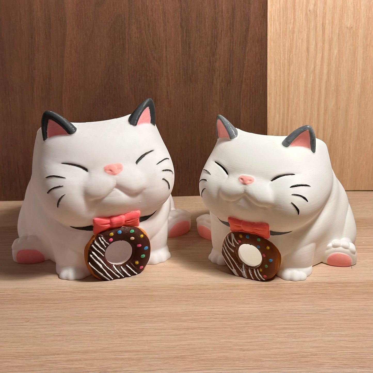 Bols à laine en forme de chat– Accessoire tricot et crochet artisanal