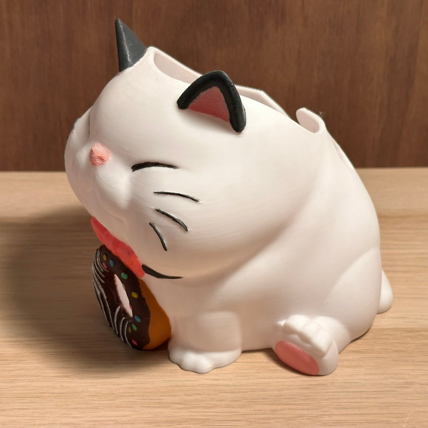 Bols à laine en forme de chat– Accessoire tricot et crochet artisanal