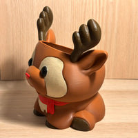 Bols à laine en forme de renne de Noël