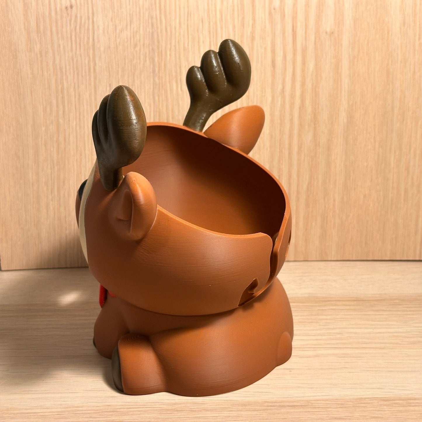 Bols à laine en forme de renne de Noël