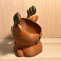 Bols à laine en forme de renne de Noël