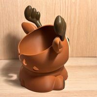 Bols à laine en forme de renne de Noël