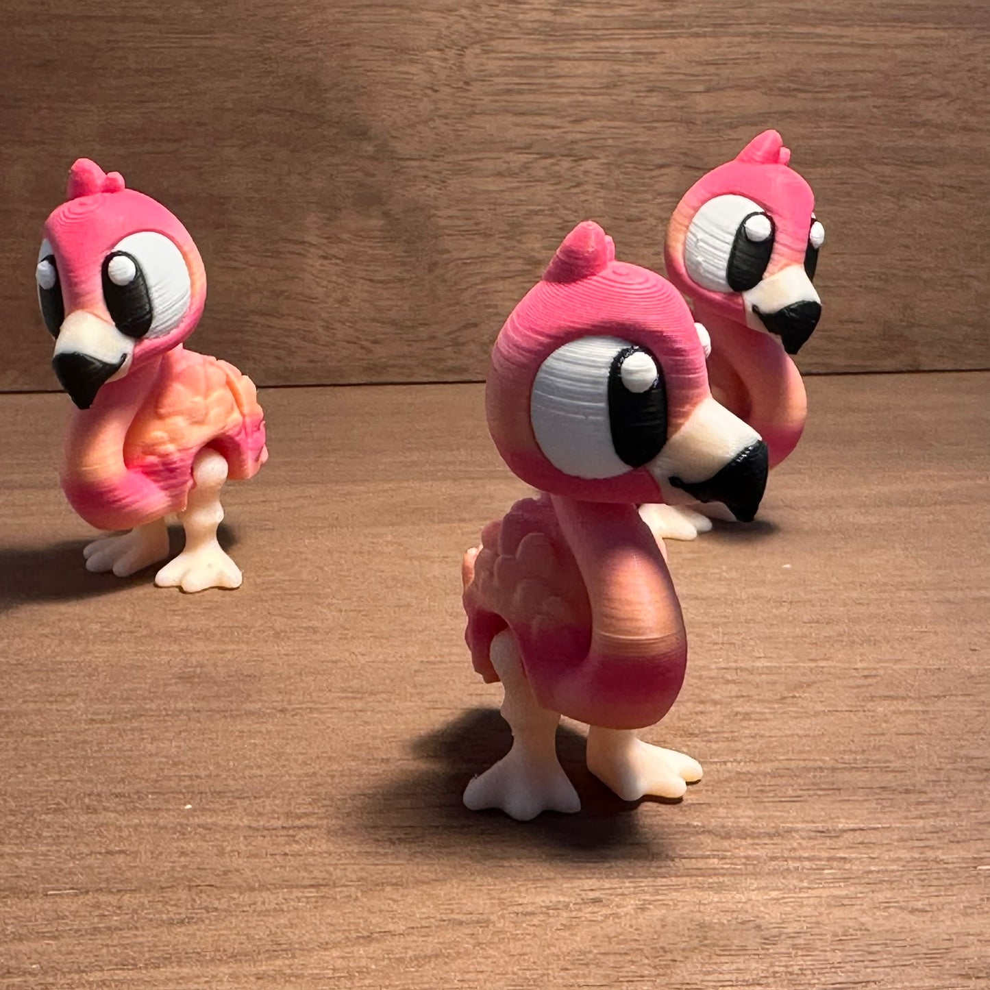 L'Îlot des Flamants Roses – 3 Figurines et leur Habitat | Minimals-World