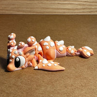 Mycelune - Dragon Champignon Articulé | Figurine Dragon 3D