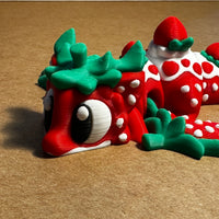 Fraisou – Dragon Fraise Œuf Articulé | Figurine Dragon