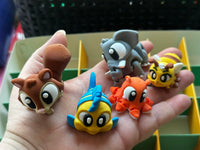 Calendrier de l’Avent Minimals – 24 mini animaux flexibles 3D à collectionner