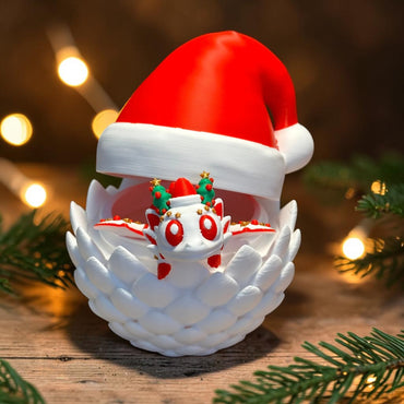 Noëlo  - Dragon de Noël articulé – Figurine Dragon