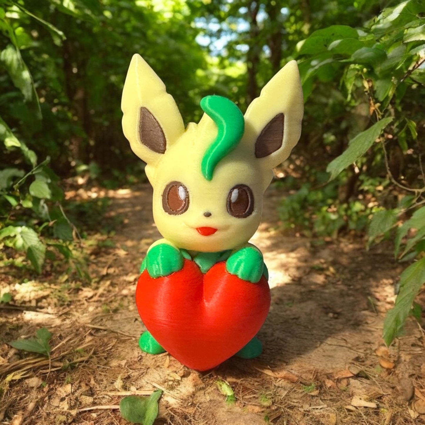 Figurine Pokémon amoureux Evoli (Eevee) et ses évolutions