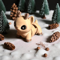 Christmas Action Figures - Santa, Reindeer &amp; Snowman