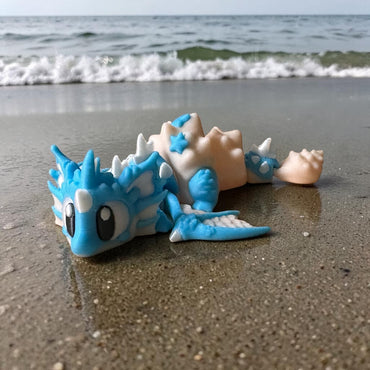 Kaïro  - Dragon Marin articulé | Figurine Dragon