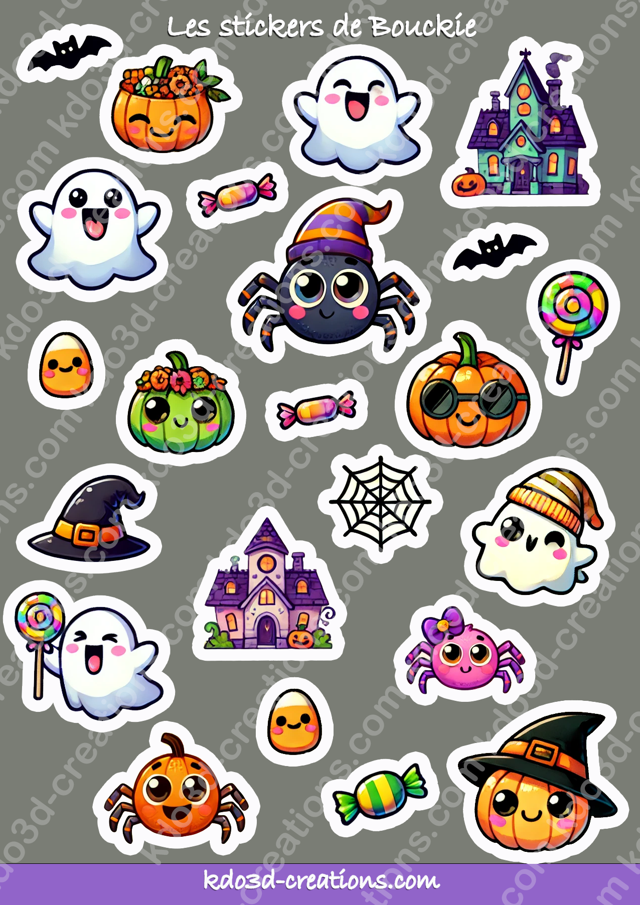 Halloween Sticker Sheet - 01