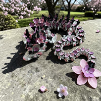Dragon aux Fleurs de Cerisier – Figurine Articulée 3D