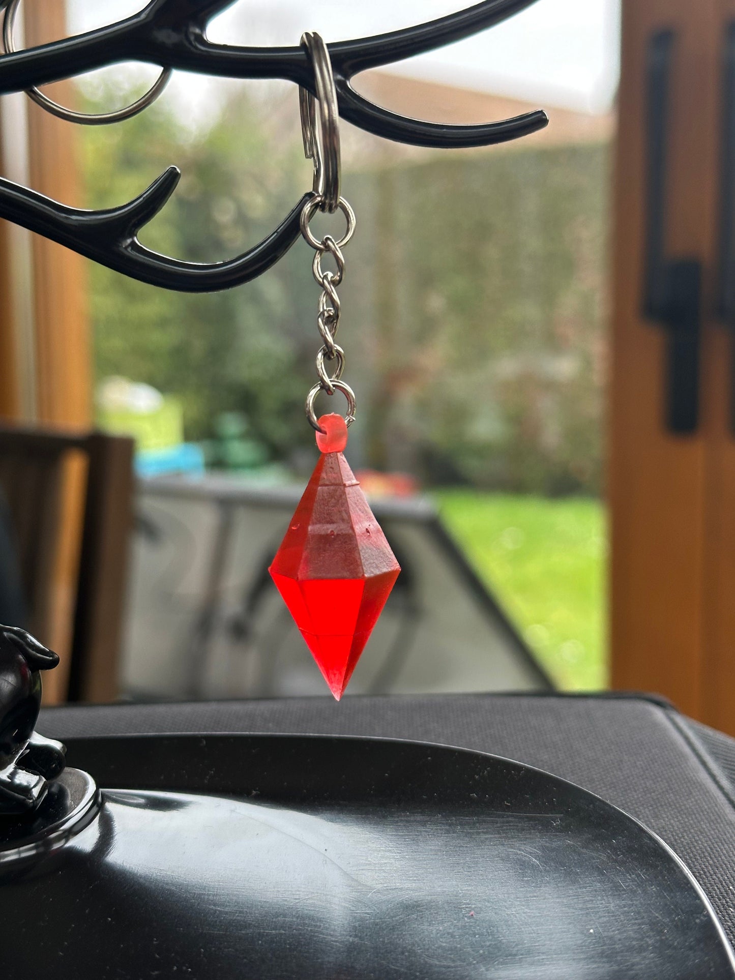 Porte-clés Plumbob prisme Sims