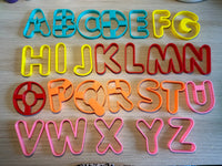 Emporte pièce Alphabet - moule à biscuit ABC