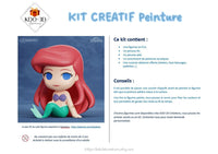 Kit créatif de peinture Ariel à personnaliser, colorier ou peindre