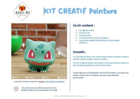 Kit Créatif de Peinture Bulbizarre - Pokemon pour Enfant à personnaliser et peindre