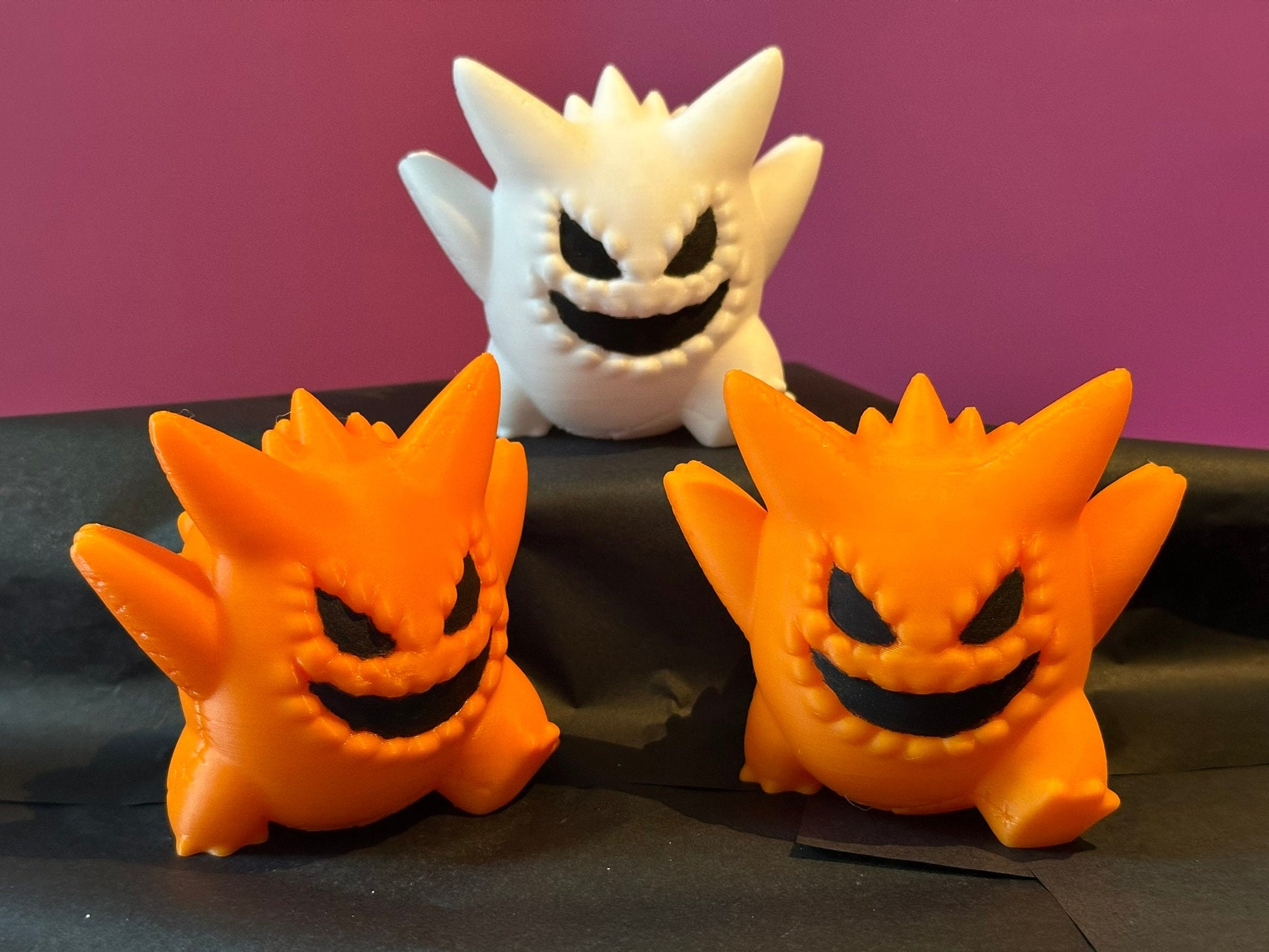 Figurine Ectoplasma version Halloween Pokemon Gengar