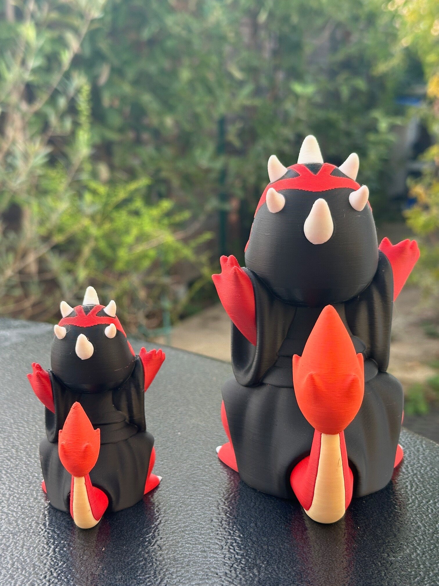 Figurine Salamèche version Darkmaul : L'alliance incandescente du monde Pokémon