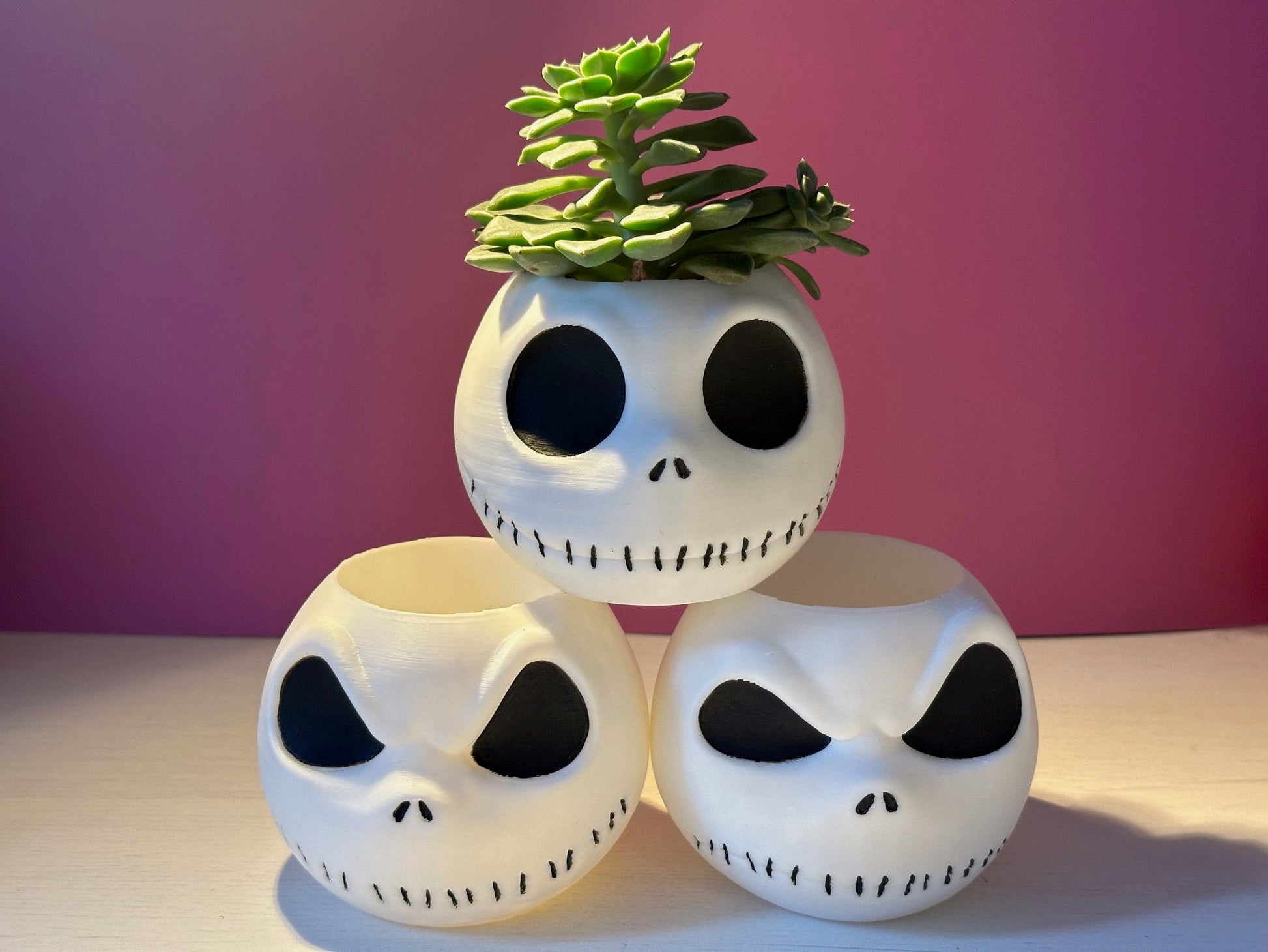 Pot de fleur Jack Skellington (L'étrange Noël de Monsieur Jack)