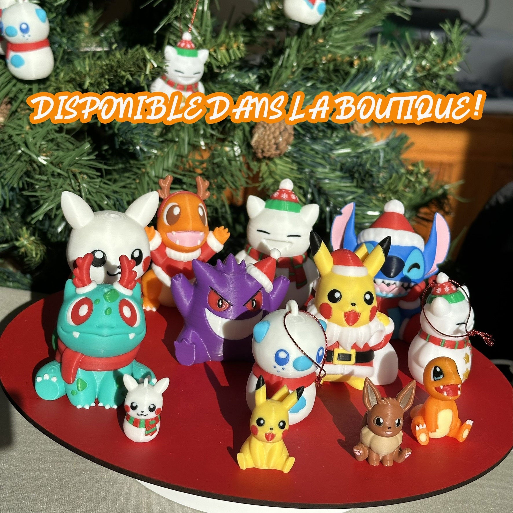 Figurine Pokémon Bulbizarre Édition Noël - Bulbasaur