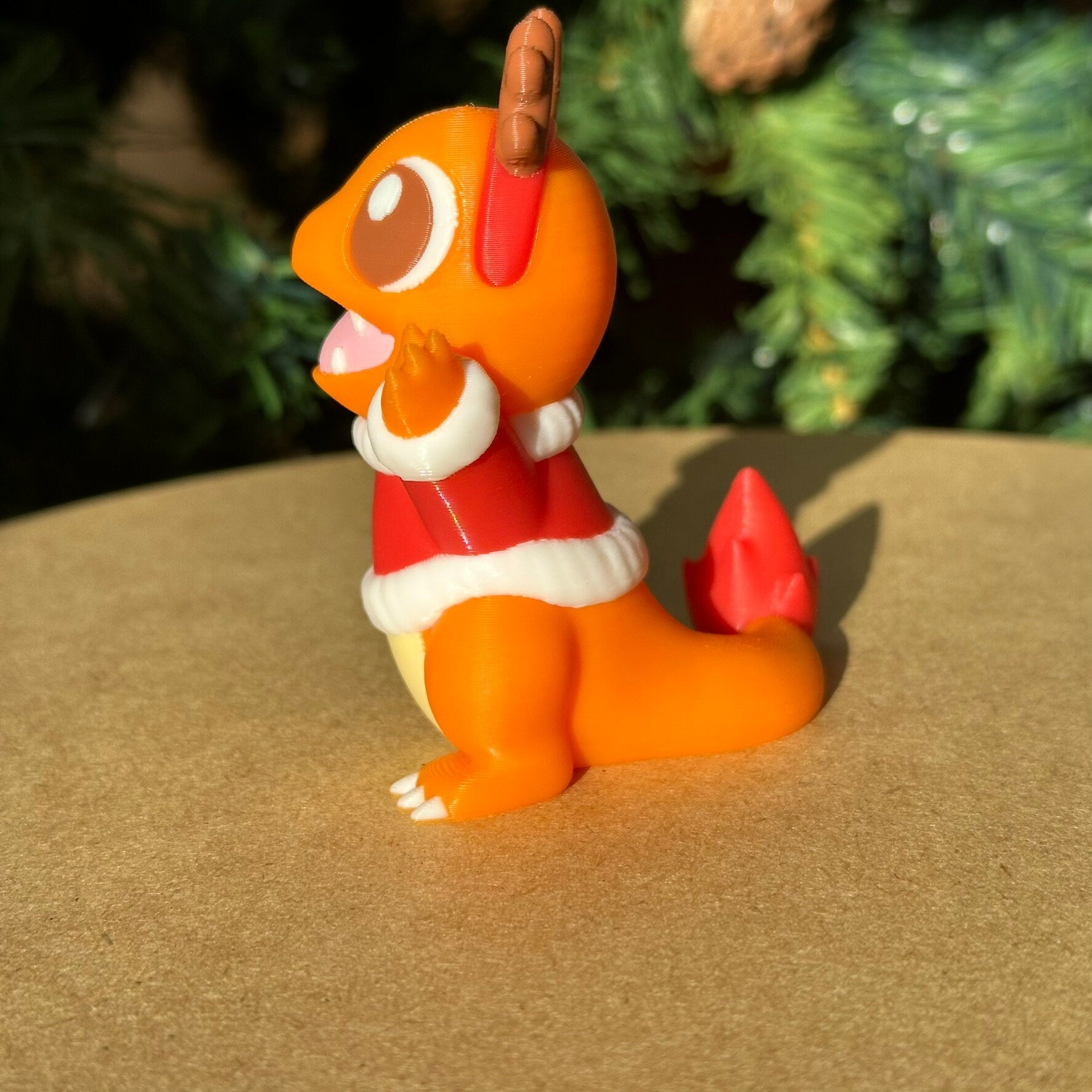 Figurine Pokémon Salamèche Édition Noël - Charmander